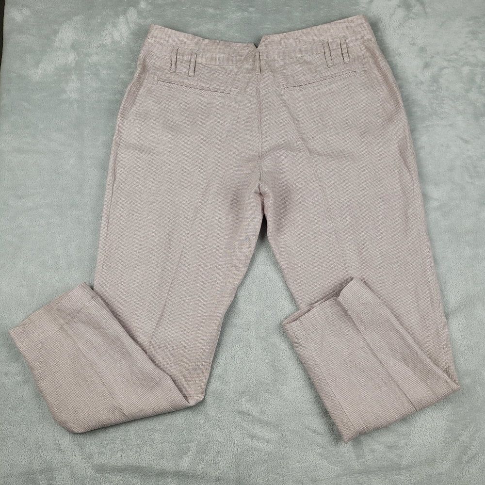 Wrap London Women's Linen Suit Set Blazer Pants Size 10 - Picture 14 of 16